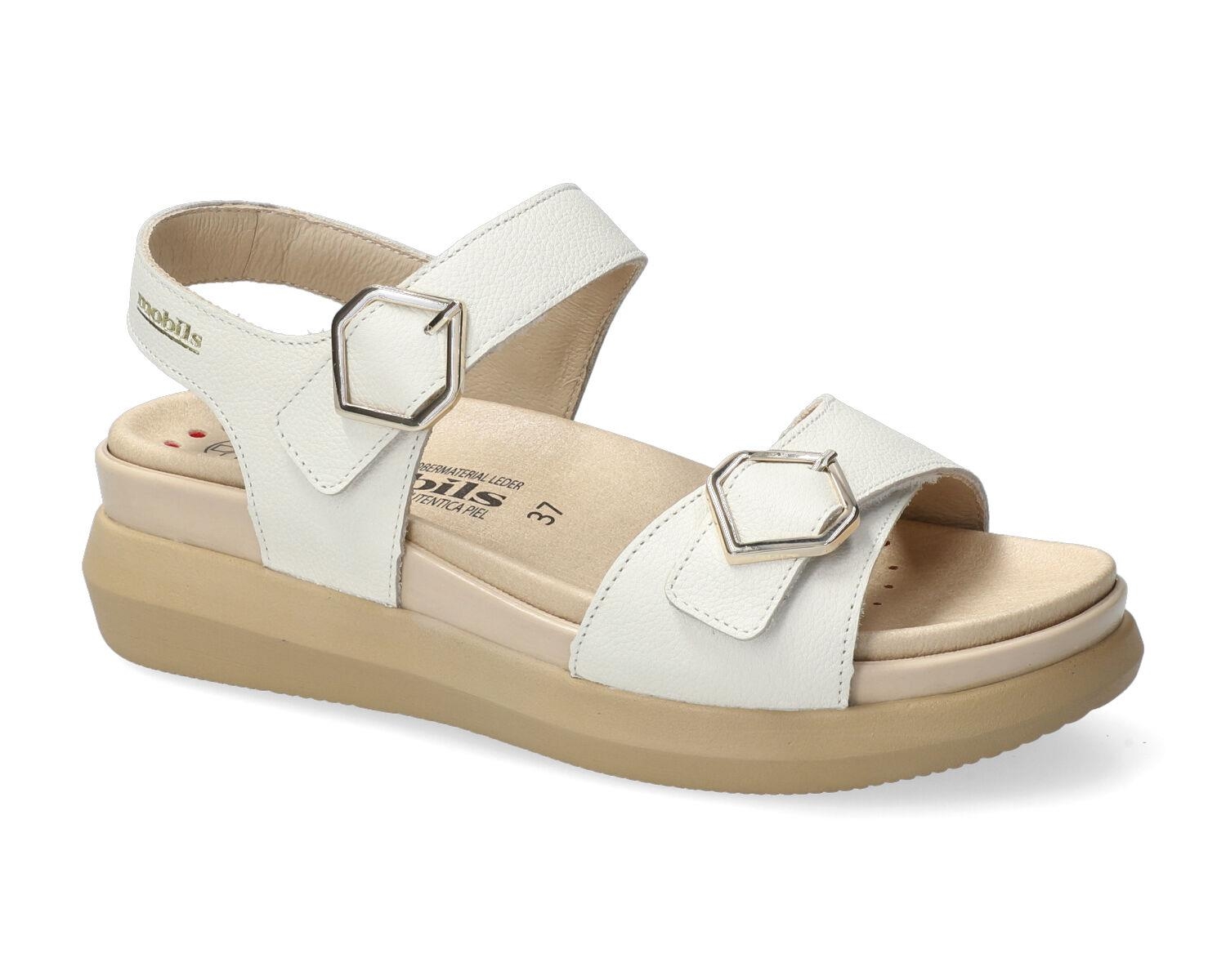sandales femme modèle Fyda Blanc casse - Mephisto